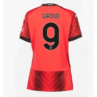 AC Milan Olivier Giroud #9 Hjemmedrakt Dame 2023-24 Kortermet